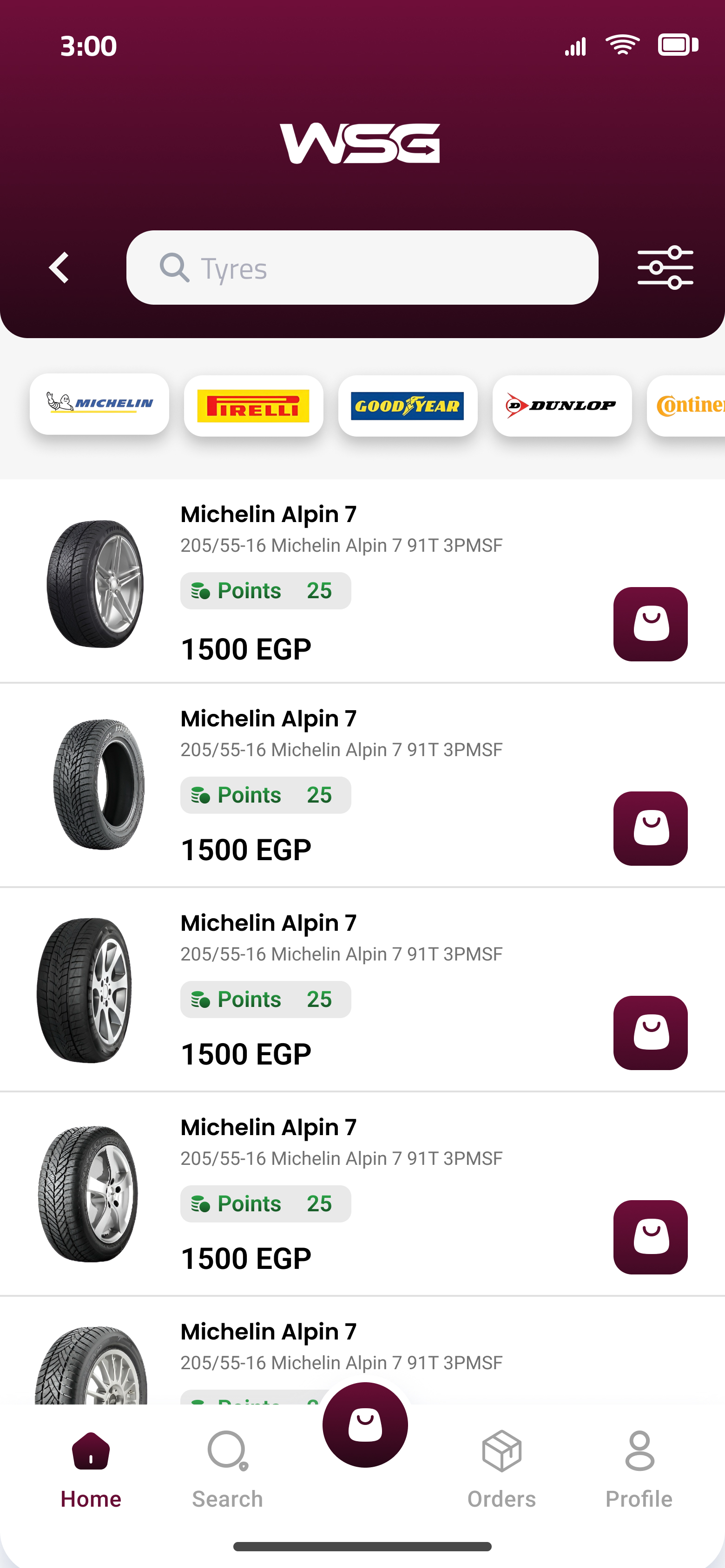Product Listing